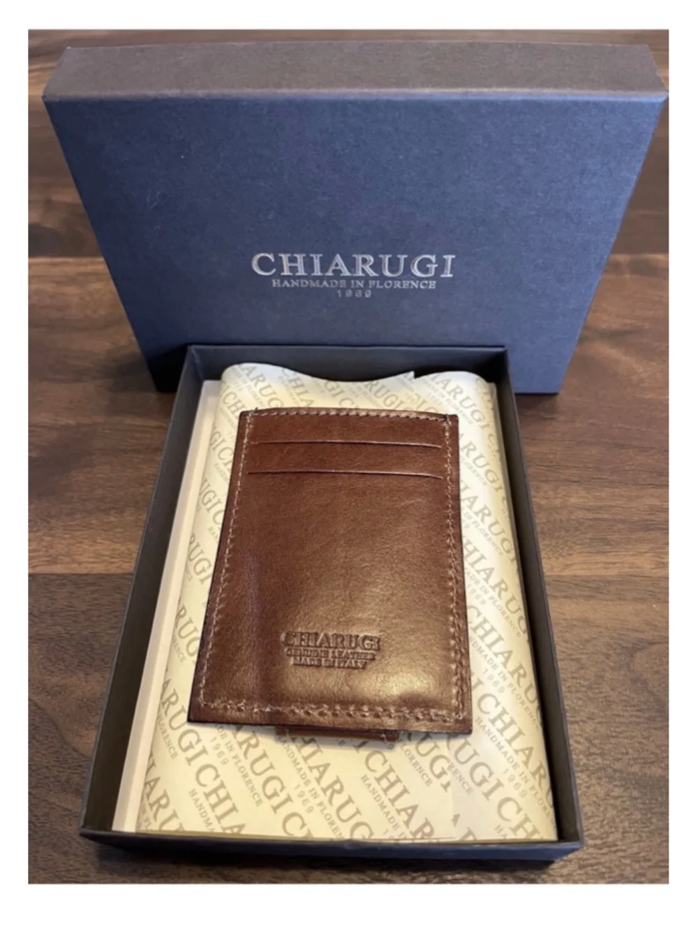 NEW Chiarugi Men’s Wallet- AUTHENTIC Purchased In Italy